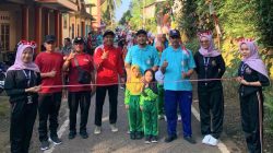 Agustus Datang, Warga Ngaran Sambut Dengan Jalan Sehat