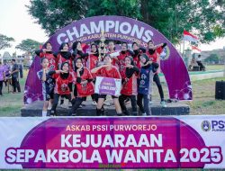 ASKAB PSSI Purworejo Gelar Festival Sepak Bola U-12 dan Perempuan, Catat Sejarah Baru