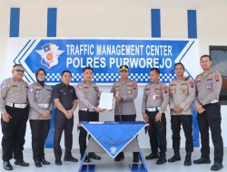 Traffic Management Center (TMC) Diserahkan Korlantas Polri ke Satlantas Polres Purworejo