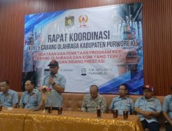 Dari Data Menuju Prestasi, KONI Purworejo Mantapkan Langkah Empat Tahun ke Depan