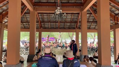 Saka Bhakti Pariwisata Gelar Perkemahan di Pantai Dewaruci, Tanamkan Kreativitas dan Kepedulian Wisata