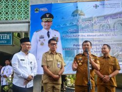 Ahmad Luthfi Lakukan Peletakan Batu Pertama, Rumah Sakit Moewardi Wujudkan Masjid Ramah Musafir