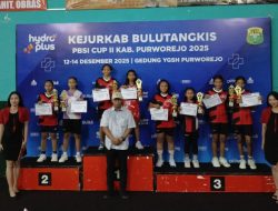 Kejutan Warnai Kejurkab Bulutangkis PBSI Cup II Purworejo
