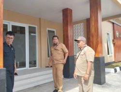 Pelaksanaan Pembanguan Kantor Kelurahan Katerban Alami Keterlambatan