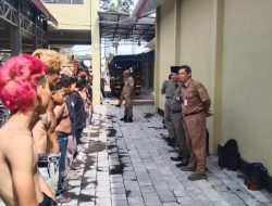 14 Anak Punk di Kawasan Kota Diamankan Satpol PP Damkar
