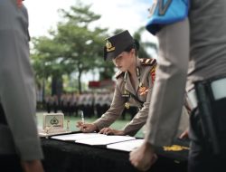 AKP Dwiyono dan IPTU Damara Wibowo Resmi Jabat Kasat di Polres Purworejo
