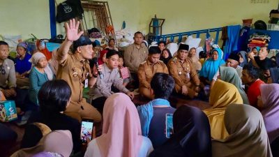 Gubernur Ahmad Luthfi Kembali Kunjungi Pengungsi Bencana Tanah Gerak Tegal, Kali Ini Bersama Wapres Gibran