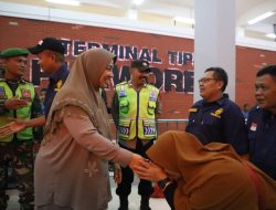 Ratusan Peserta Mudik Gratis Lebaran 2026 Tiba di Purworejo