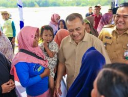 Gubernur Luthfi Resmikan Embung Karangjati, Target Hasilkan 10 Juta Ton Padi dan Panen 3 Kali