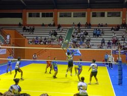 Tim Putra- Putri Purworejo Tengah Berjuang Lolos Semifinal Kejurprov Bola Voli U-18