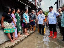 Cek Lokasi, Gubernur Luthfi Pastikan Penanganan Banjir Solo Raya