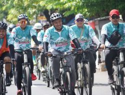 Napak Tilas Jejak Kiai As’ad, Ribuan Kader Ansor Gowes Bangkalan – Jombang