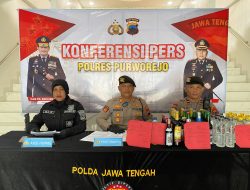 Respon Cepat Aduan Warga, Polres Purworejo Ciduk Pengedar dan Pengguna Miras