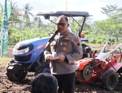 Kotoran Kambing Jadi Pupuk Jagung, Polres Purworejo Dukung Petani Kalimiru