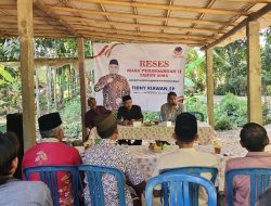 Pertanyaan Kelanjutan Pembangunan Bendungan Bener Muncul dalam Reses Fidhy Kiawan