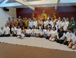 25 Tahun Menanti, Umat Buddha Purworejo Haru Bupati Hadiri Waisak di Sokoagung