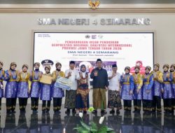 Wagub Jateng Takjub! Tari Saman SMA 4 Semarang Juara Internasional di Thailand