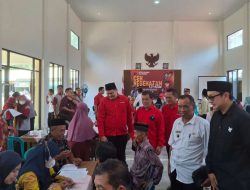 PDI Perjuangan Lanjutkan Roadshow Cek Kesehatan Gratis, Kali Ini di Kaligesing