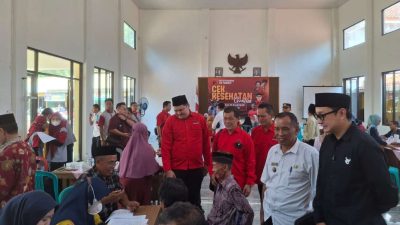 PDI Perjuangan Lanjutkan Roadshow Cek Kesehatan Gratis, Kali Ini di Kaligesing