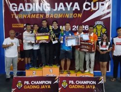 Gading Jaya Cup 2026 Sukses Digelar, Jadi Ajang Pembinaan dan Silaturahmi Pecinta Bulutangkis
