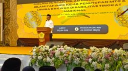 Bahlil Lahadalia Tutup Lomba Dakwah dan MTQ Disabilitas di Ponpes An-Nawawi Berjan