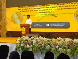 Bahlil Lahadalia Tutup Lomba Dakwah dan MTQ Disabilitas di Ponpes An-Nawawi Berjan