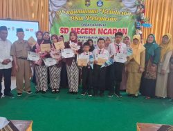 Kelulusan dan Pelepasan Siswa SD Negeri Ngaran Berlangsung Meriah dan Penuh Haru