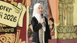 Delilah Sukses Hibur Pengunjung Pameran Prasama Miyara #2 dengan Ndagel Ijen