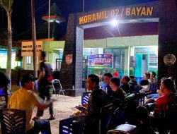 Nobar Kebangsaan Final Piala Dunia 2026 di Koramil 02/Bayan Berlangsung Gegap Gempita