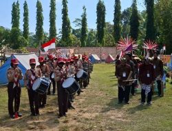 Karnaval Semarak Tutup Rangkaian KMD Kwarran Kaligesing, Scout Drum Corps Pukau Warga