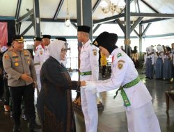 Resmi Dikukuhkan, 30 Anggota Paskibraka Purworejo Siap Kibarkan Merah Putih di HUT ke-81 RI