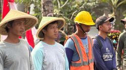 Unik, Warga Dusun 3 Rejosari Kemiri Upacara Pakai Pakaian Basahan