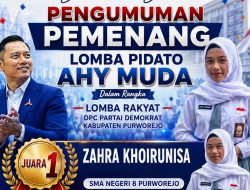 Zahra Khoirunisa Raih Juara 1 dan Melaju ke Tingkat Nasional Lomba Pidato AHY Muda