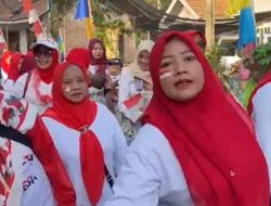 Dibuka Kades Atah, Jalan Santai HUT ke-81 RI di Dusun Sembuh Kebongunung Meriah, Ratusan Warga Tumpah Ruah