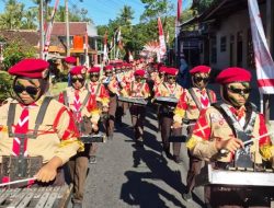 SDC SMPN 24 Purworejo Meriahkan Jalan Sehat Kreatif Dusun Tengahan Kaliharjo