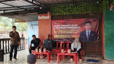 Warga Keluhkan Kondisi Jembatan yang Rawan Laka Saat Reses Alipman Syafii