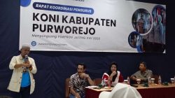 KONI Purworejo Matangkan Persiapan Kontingen Jelang Porprov Jateng XVII