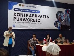 KONI Purworejo Matangkan Persiapan Kontingen Jelang Porprov Jateng XVII