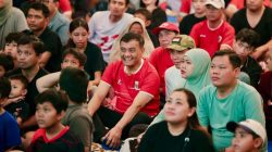 Gatotkaca Muncul di Nobar Gubernuran, Ahmad Luthfi: Lanjutkan Sampai Final!