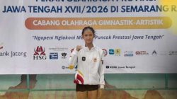 Theresia Nadine, Satu-satunya Atlet Gimnastik Artistik Purworejo, Tembus 8 Besar Porprov Jateng