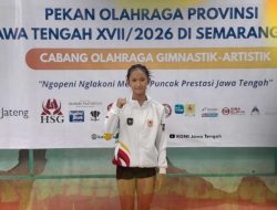 Theresia Nadine, Satu-satunya Atlet Gimnastik Artistik Purworejo, Tembus 8 Besar Porprov Jateng
