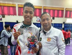 Cedera di Partai Final, Panji Kusuma Sumbang Medali Perak Tenis Meja untuk Purworejo