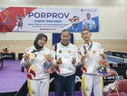 10 Tahun Tanpa Lolos Putra-Putri, Tenis Meja Purworejo Kini Bawa Pulang Medali