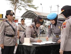Sejumlah Personel Polres Purworejo Tempati Jabatan Baru, Diminta Tingkatkan Akselerasi Kinerja